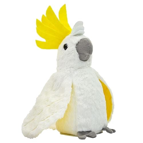 Kögler Kakadu Lucky, Peluche Interactive Cacatoès, 24 cm, Polyester Doux, Son, 3 Piles AAA (non incluses), Idéal comme Jouet et Cadeau d'Anniversaire, Unisex, 3 Ans et Plus - Image 1