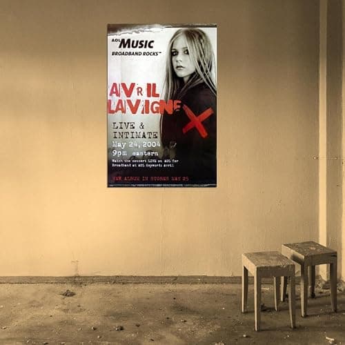 Avantica Avril Lavigne Live & Intimate 2004 Film Wall Art Print for Theater Movie Night Room Decor Wall 12x16 Poster thumbnail 5