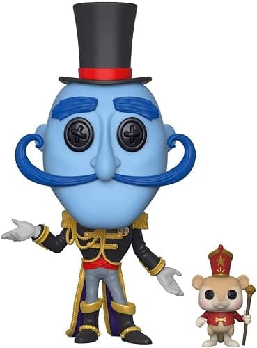 Funko Pop Movies: Coraline - Mr. Bobinsky with Mouse Collectible Figure, Multicolor thumbnail 2