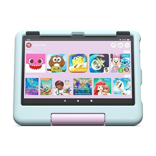 Amazon Kid-Proof Case for Fire HD 10 tablet (Only compatible with 13th generation tablet, 2023 release) - Disney Princess thumbnail 6
