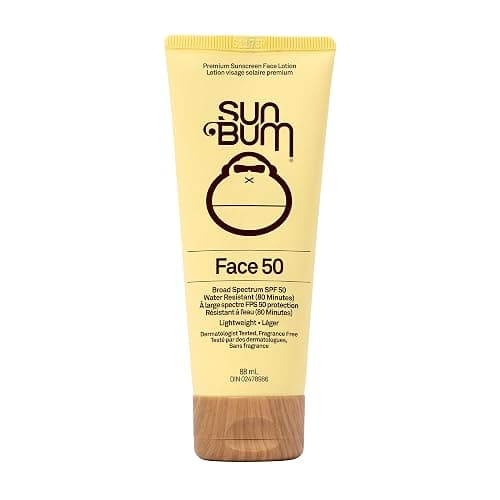 Sun Bum Original SPF 50 Sunscreen Face Lotion - Broad Spectrum Moisturizing UVA/UVB Protection with Vitamin E - Vegan & Hawaii Act 104 Compliant - 88ml - Image 1