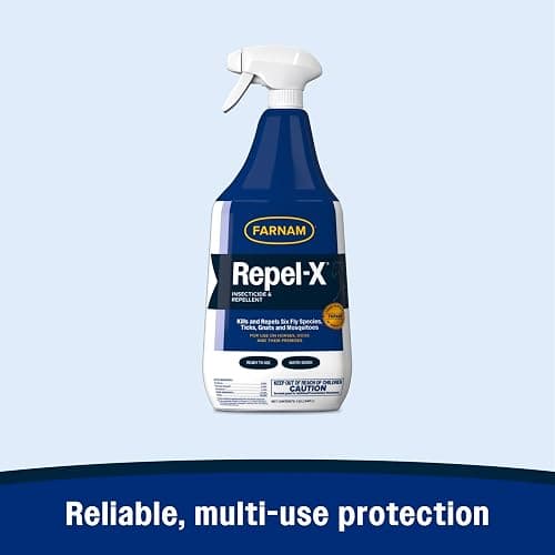 Farnam Repel-X Insecticide & Repellent Water-based Fly Spray for Horses, Dogs and Premises, 32 Ounces thumbnail 3