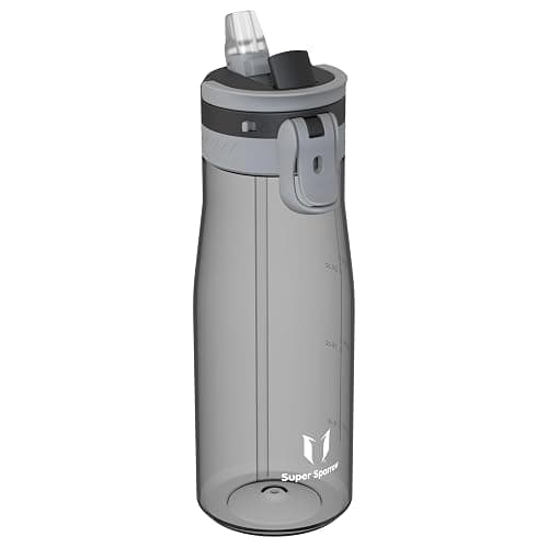 Sparrow Gourde Sport - TouchFlow Tritan Bouteille d'eau - 500ml/750ml/1L - sans BPA - Gourdes Paille Convient pour Enfant, Adulte Sport, l'école, en Plein air - Image 1