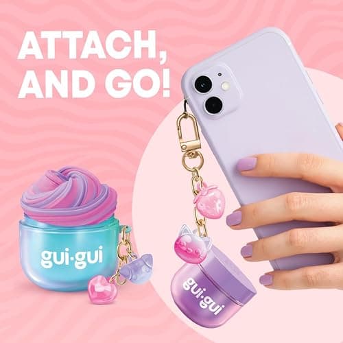 GUI GUI Slime Mini Single Pack, Ultimate Pocket-Sized Slime Experience, Create, Decorate, and Play, Features Smooth, Stretchy Slime and A Mix of Sparkly Add-Ins and Charms, 6 Years+ thumbnail 7