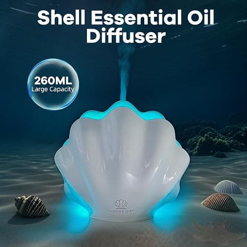 Shell Essential Oil Diffuser with Remote Control thumbnail 3