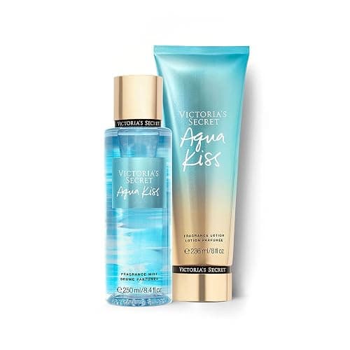Victoria's Secret Aqua Kiss Mist & Lotion Set - Image 1