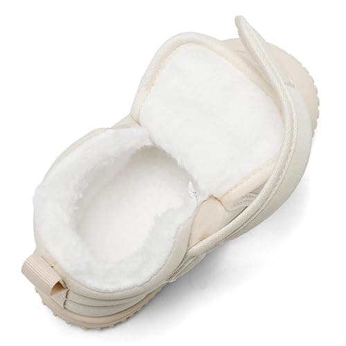 MORENDL Toddler Snow Boots Baby Booties Infant Winter Shoes First Walking Shoes thumbnail 6