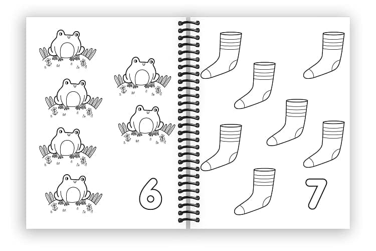My First Toddler Coloring Book: Fun with Numbers, Letters, Shapes, Colors, and Animals! (Kids coloring activity books) thumbnail 4