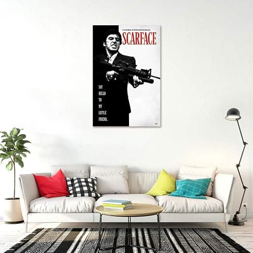 POSTER STOP ONLINE Scarface - Movie Poster/Print (Tony Montana - Say Hello to My Little Friend) (Size 24" x 36") thumbnail 3
