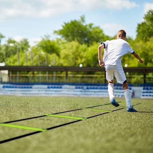 GHB Pro Agility Ladder Agility Training Ladder Speed 12 Rung 20ft with Carrying Bag thumbnail 7