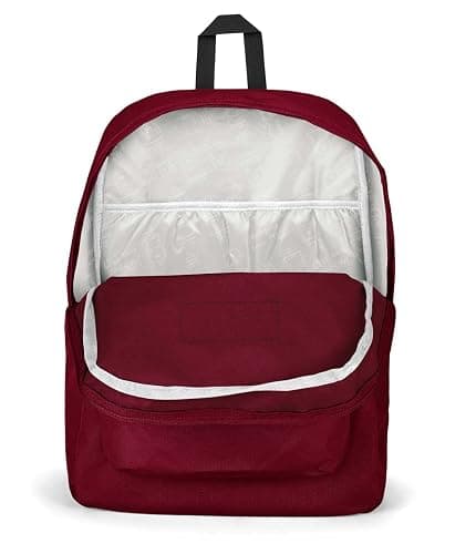 JanSport SuperBreak Plus Backpack with Padded 15-inch Laptop Sleeve and Integrated Bottle Pocket - Spacious and Durable Daypack for Work and Travel - Russet Red - Russet Red thumbnail 8
