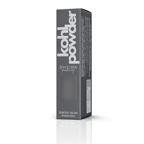 Sheida Natural Kohl Powder – Long-Lasting Traditional Eyeliner - Mineral-Rich Formula for Intense Color and Eye Care - Black 2 gr thumbnail 2