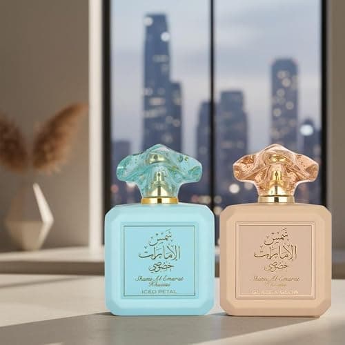 Ard al Zaafaran Shams Al Emarat Khususi Iced Petal & Glaze & Glow Eau de Parfum Sprays 100ml (3.4 oz) thumbnail 8