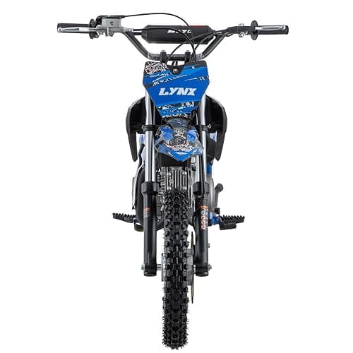 X-PRO X26 125cc Manual Clutch Dirt Bike Big Boys Pit Bike 125 Pitbike,Big 14"/12" Tires! (Blue) thumbnail 3