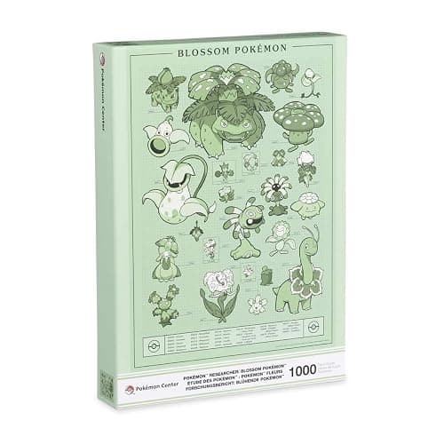 Pokémon Center: Pokémon Researcher: Blossom Pokémon Puzzle (1,000 Pieces) - Image 1