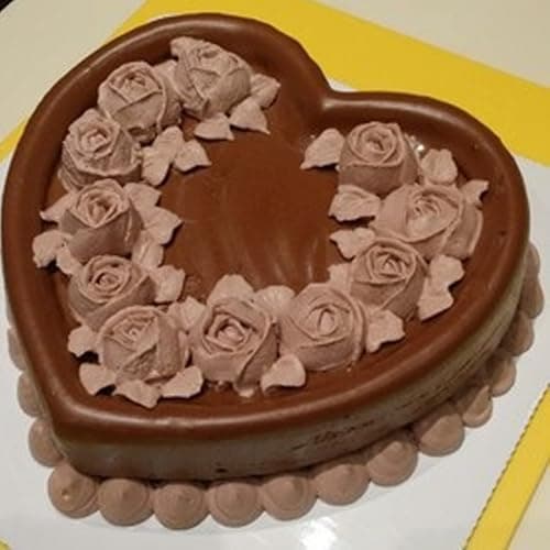 kefyixc set of 3 Heart-shaped cake pan,6 inch heart-shaped cake tin, aluminum, for weddings, parties, family and other occasions cake (6 x 2 Inch,Set of 3) thumbnail 5