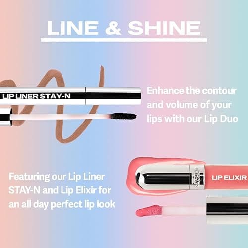Sacheu Lip Elixir Nourishing and Hydrating Lipgloss — Moisturizing Plumping Lip Gloss Enriched with Collagen, Non-Sticky Lip Color Smooth High-Shine Finish, Vegan & Cruelty-Free, Clear & Sheer Pink thumbnail 6