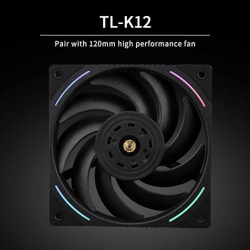 Thermalright Phantom Spirit 120 EVO CPU Cooler,7×6mm Heat Pipes CPU Air Cooler,Dual PWM Fan Computer Cooling,2150RPM Speed,for AMD AM4 AM5/Intel 1700/1150/1151/1200/17XX/2011/1851 thumbnail 4