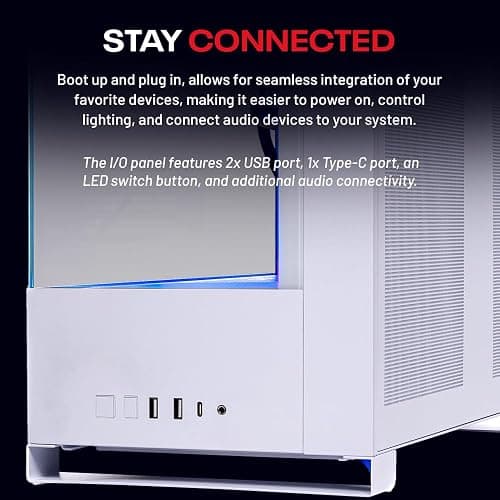 Skytech Gaming Archangel 5 Gaming PC, Intel i5 14400F 2.5GHz, NVIDIA RTX 5060, 1TB NVMe SSD, 16GB DDR5 RAM 6000, 750W Gold PSU, Wi-Fi, Win 11, Desktop thumbnail 9