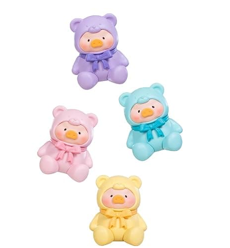 maidimiao Lulu The Piggy Bear Mini Bean Blind Box Figures 3bags(3figures) Collection Blind Bags Cute Birthday Gifts - 3 bags - Mini Bear - Image 1