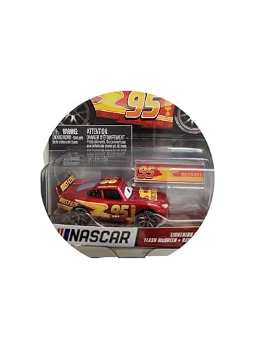 Disney Cars NASCAR Lightning McQueen Die-Cast Car, New for 2024 thumbnail 3