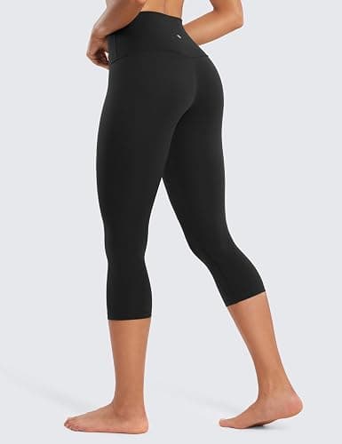 CRZ YOGA Butterluxe Capris 19'' | Extremely Soft, Gentle Compression, Yoga, High Waisted, for Women thumbnail 2