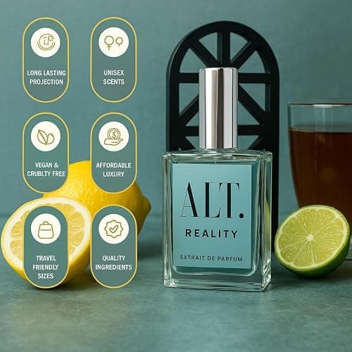 ALT. FRAGRANCES Reality 60ml Extrait de Parfum - Long Lasting Perfume for Men, with Fresh Citrus Scent, Inspired By Perfume thumbnail 3