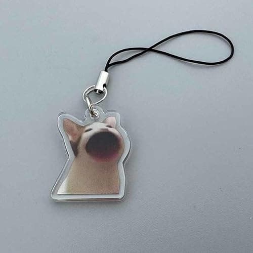 LIANXUE Cute Banana Cat Keychain for Students Funny Pendant Lanyard Decorations Cat Charm Phone Chain Anti-Lost Strap Decors thumbnail 8