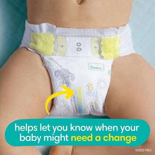 Pampers Swaddlers Newborn Diaper Size 0 84 Count - Newborn - 84 thumbnail 7