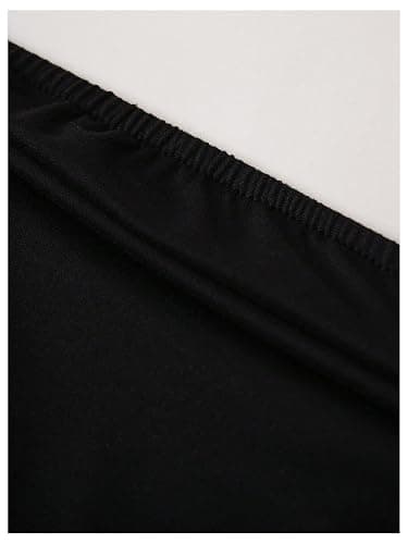 OYOANGLE Girl's Tube Top 2 Pack Strapless Crop Tops Ruched Basic Bandeau Tops thumbnail 5
