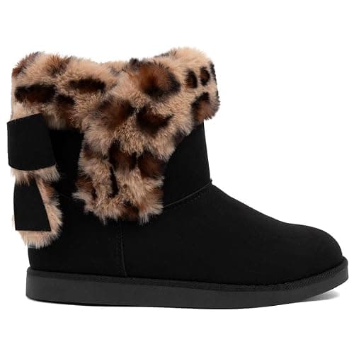 Juicy Couture Women's Slip On Winter Snow Boots Warm & Insulated Fur Lining Comfortable Fashion Booties thumbnail 2