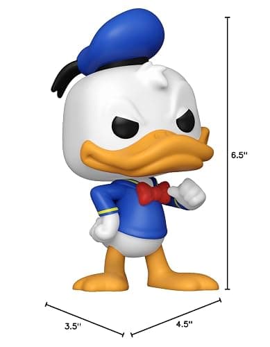 Funko POP! Disney: Classics - Donald Duck - Collectable Vinyl Figure - Gift Idea - Official Merchandise - for Kids & Adults - Movies Fans - Model Figure for Collectors and Display thumbnail 2