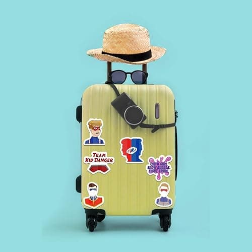 20 PCS Stickers Pack Henry Aesthetic Danger Vinyl Colorful Waterproof for Water Bottle Laptop Bumper Car Bike Luggage Guitar Skateboard thumbnail 3