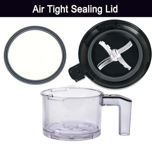 Outer Bowl Lid with Paddle Compatible with Ninja NC301 NC300 Series Ice Cream Maker,Reusable BPA-Free Replacement Lid, Creami Accessories Suit for NC299AMZ/NC301/NC300/NC201/NC101 Series thumbnail 7
