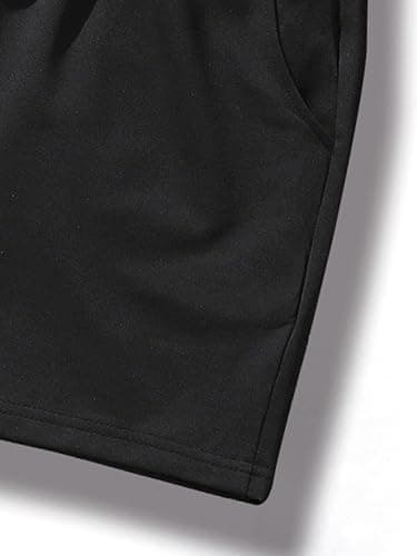 GORGLITTER Men's Graphic Cool Shorts Drawstring Waist Basketball Athletic Gym Shorts with Pockets thumbnail 3