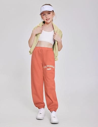 Arshinet Girls 2 Piece Outfits Hoodie Sweatsuit Sets Oversized Sweatshirt and Baggy Fall Fashion Sweatpant with Pockets thumbnail 5