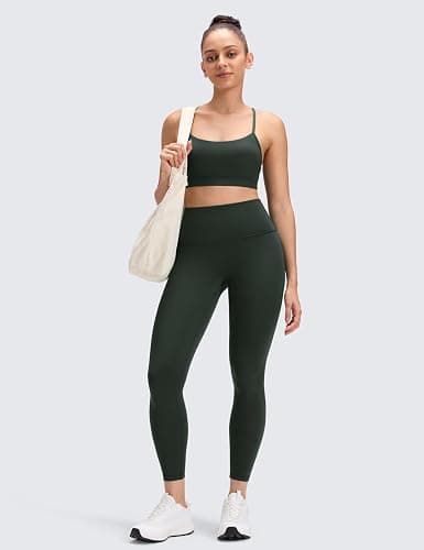 CRZ YOGA Butterluxe No Front Seam Yoga Leggings 25" - High Waisted Womens Lounge Pants Pilates Workout Athletic Buttery Soft thumbnail 3