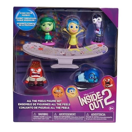 Disney and Pixar Inside Out 2 All the Feels Figure Set, Kids Toys for Ages 3 Up by Just Play - Multicolor thumbnail 6