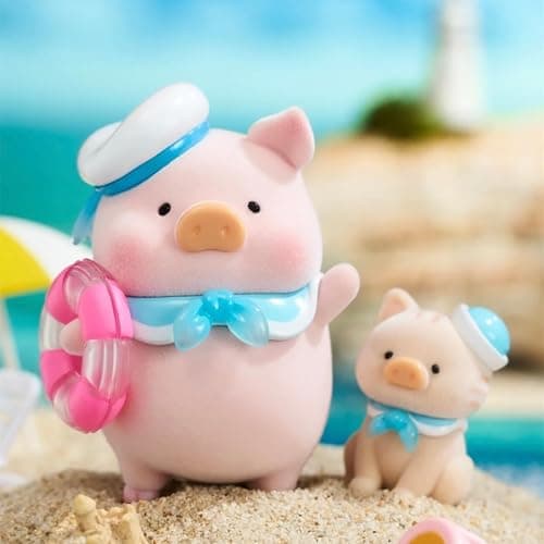 maidimiao Lulu The Piggy Ocean Series 1PC Cute Pig Blind Box Figures Collectible Toys Kawaii Birthday Gifts thumbnail 6