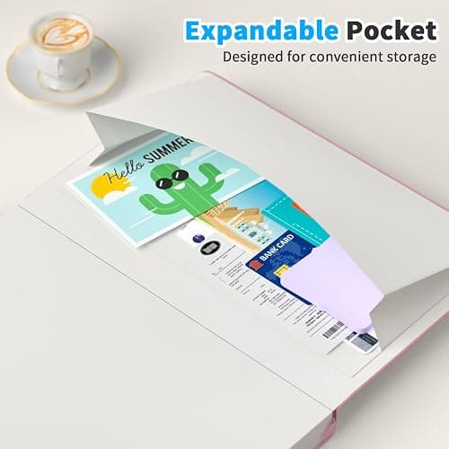 Oucaru 4 Pack A5 Lined Journal Notebook, 180 Pages 100 GSM Paper for Travel | 100 GSM Thick Paper No Bleed, 180 Lined Pages, 180° Lay Flat, Pen Holder, Back Pocket, 4 Pack Journal Set for Writing thumbnail 7