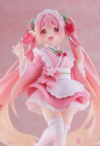 Taito-Sakura Miku Newley Written Figure (Japanese Cafe Ver.) - Image 1