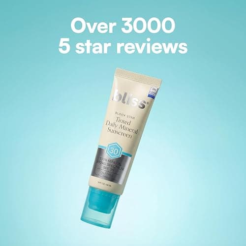 Bliss Block Star Tinted Mineral Face Sunscreen SPF 30 - 1.4 Fl Oz - Radiant thumbnail 9