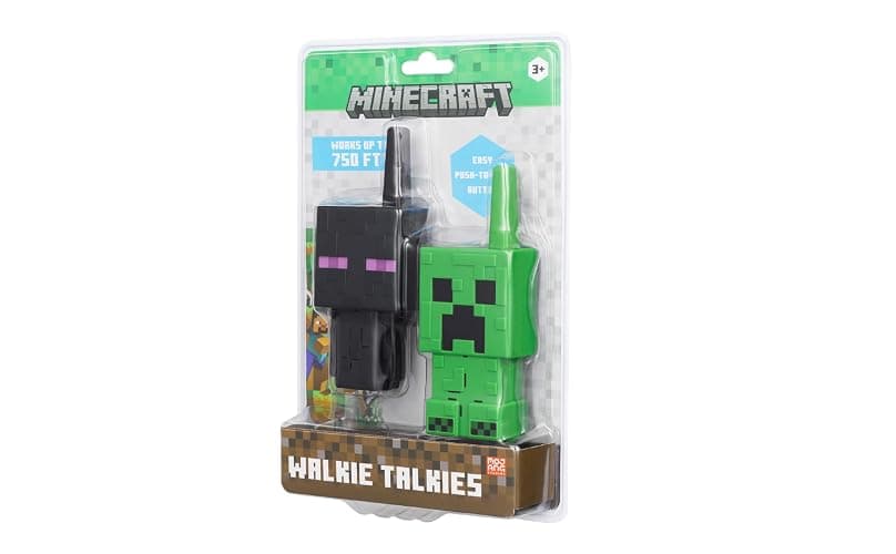 eKids Minecraft Walkie Talkies for Kids, Static Free and Extended Range, Indoor and Outdoor Toys for Fans of Minecraft Toys thumbnail 9
