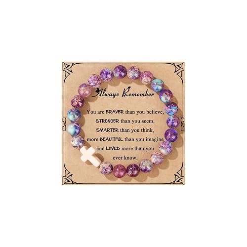 JoycuFF Teen Jewelry Bracelets for Teen Teenage Gifts Ideas Trendy Stuff, 6 8 9 10 11 12 13th 16 Year Old Birthday East Christmas Gifts - Image 1