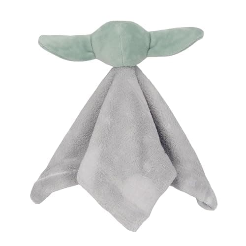 Lambs & Ivy Star Wars Baby Yoda/The Child Swaddle Blanket & Lovey Gift Set thumbnail 8