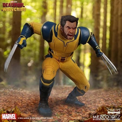 Mezco Toyz One:12 Collective Deadpool & Wolverine: Wolverine (Deluxe Edition) 1/12 Scale Collectible Figure thumbnail 2