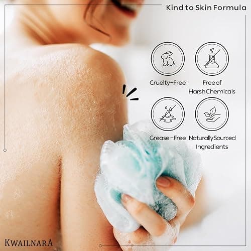 Kwailnara WELCOS Strawberry Milk Body Lotion & Body Wash Set – Moisturizing & Revitalizing Korean Skincare Set with Strawberry Extract, 560g / 19.75oz Each thumbnail 5