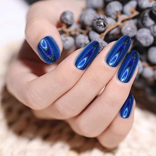 Artdone 36 Jars Chrome Nail Powder Nail Art Fimo Decoration Metallic Mirror Effect Holographic Aurora Chameleon Pigment Powder 1g/Jar Pearl for Resin Craft & Nail Art thumbnail 5