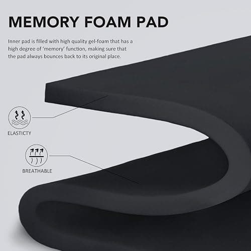 Harrison Howard Dyna-Sorb Full Shock Absorbing Memory Half Saddle Pad for Horse thumbnail 3