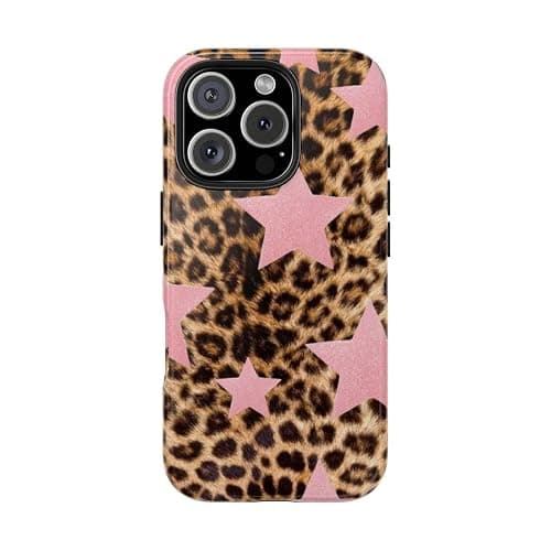 PINK GLITTER LEOPARD Phone Case thumbnail 2